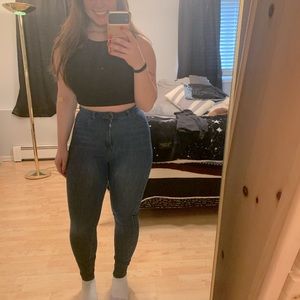 XS Dark Blue Fit Jeans